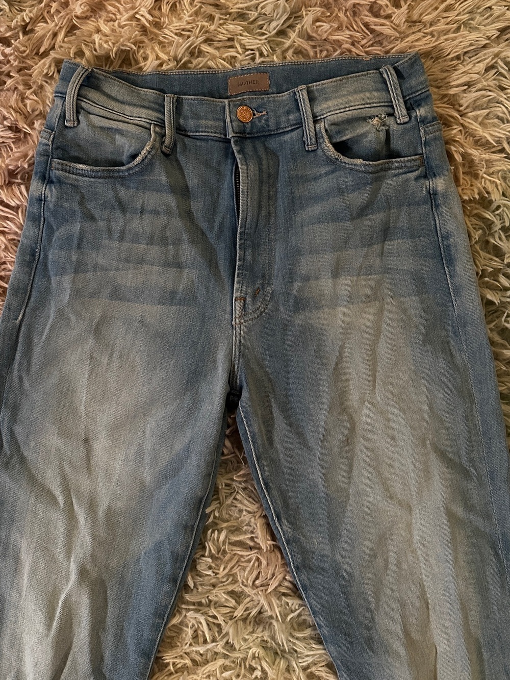 Mother The Hustler Ankle Chew in Petal Plucker Size 29 - Picture 4 of 11